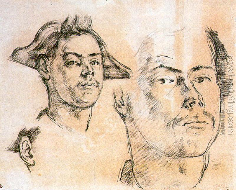 Paul Cezanne : Study for Mardi Gras